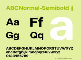 ABCNormal-Semibold