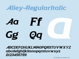 Aliey-RegularItalic