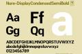 Nure-DisplayCondensedSemiBold