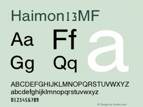 Haimon13MF