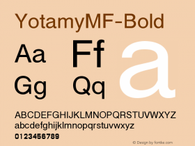 YotamyMF-Bold