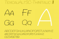 TexicaliAltSC-ThinItalic