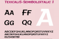 TexicaliS-SemiBoldItalic