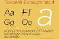 TexicaliAlt-ExtraLightItalic