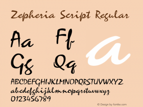 Zepheria Script