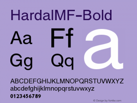 HardalMF-Bold