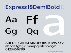 Express18DemiBold