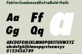 FaktorCondensedExtraBold-Italic