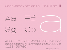 CodoMonoVariable-Regular