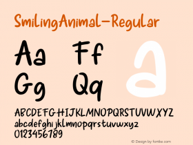 SmilingAnimal-Regular