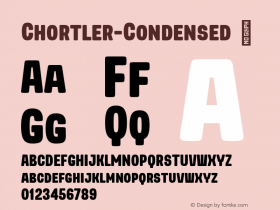 Chortler-Condensed