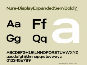 Nure-DisplayExpandedSemiBold