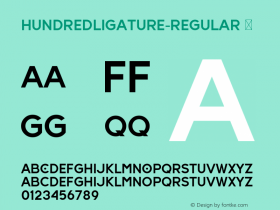 HundredLigature-Regular