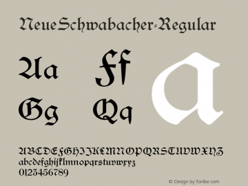 NeueSchwabacher-Regular