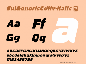 SuiGenerisCdHv-Italic
