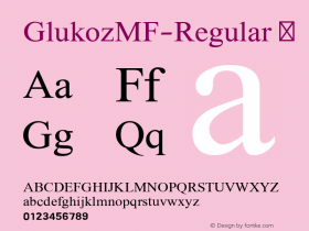 GlukozMF-Regular
