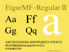 EtgarMF-Regular