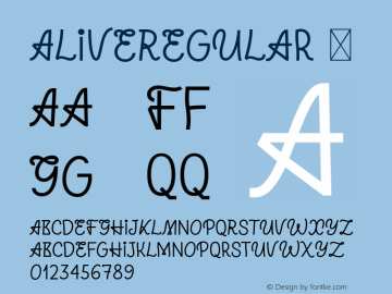 AliveRegular