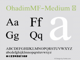 OhadimMF-Medium