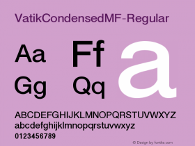 VatikCondensedMF-Regular