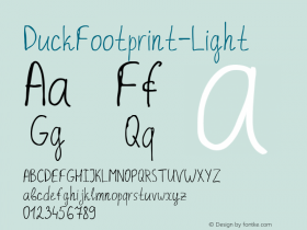 DuckFootprint-Light