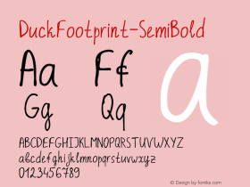DuckFootprint-SemiBold