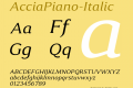 AcciaPiano-Italic