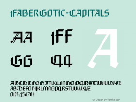 FaberGotic-Capitals