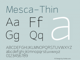 Mesca-Thin