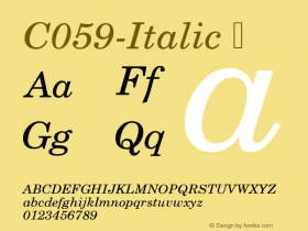 C059-Italic