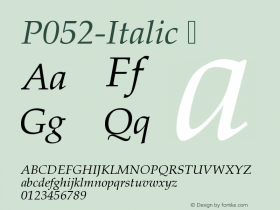 P052-Italic