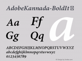 AdobeKannada-BoldIt