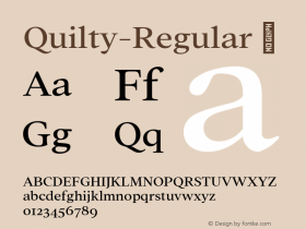 Quilty-Regular