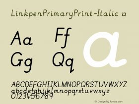 LinkpenPrimaryPrint-Italic