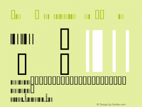 Sample Codabar b