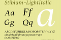 Stibium-LightItalic