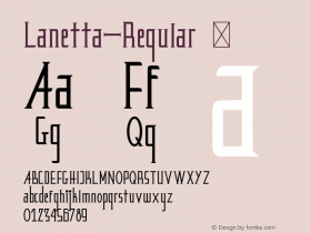 Lanetta-Regular