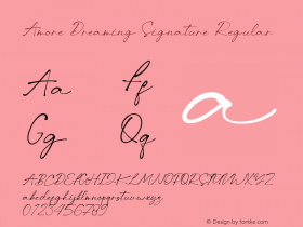 Amore Dreaming Signature