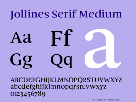 Jollines Serif