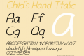 Child's Hand