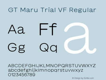 GT Maru Trial VF