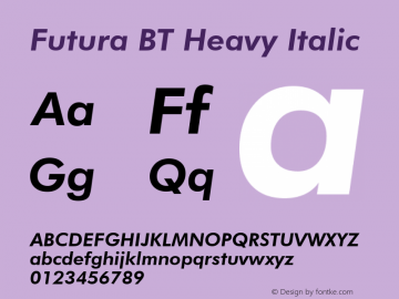 Futura BT Heavy