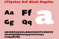 LTSyntax OsF Black