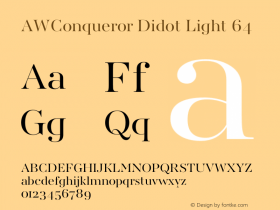 AWConqueror Didot