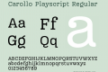 Carollo Playscript