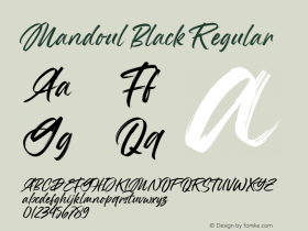 Mandoul Black