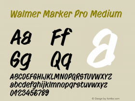 Walmer Marker Pro