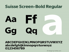 Suisse Screen-Bold