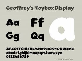 Geoffrey's Toybox