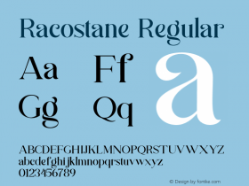 Racostane